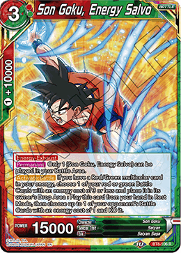 [BT8-106] Son Goku, Energy Salvo