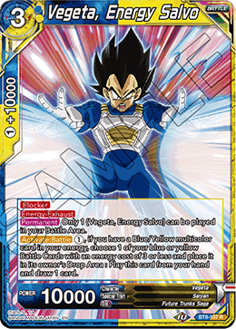 [BT8-107] Vegeta, Energy Salvo