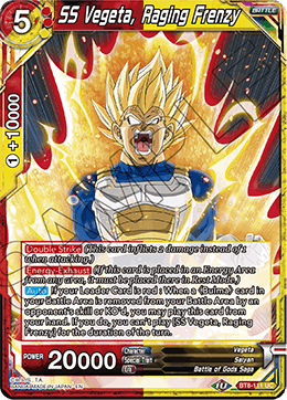 [BT8-111] SS Vegeta, Raging Frenzy