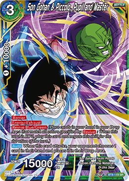 [BT8-119] Son Gohan & Piccolo, Pupil and Master (SR)