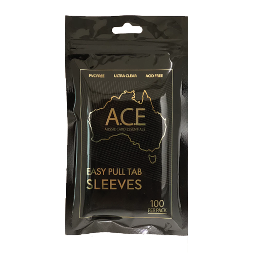 Easy Pull Tab Sleeves - 100 Pack