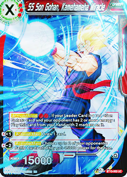 [BT15-003] SS Son Gohan, Kamehameha Miracle (Foil)