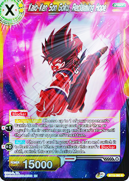 [BT15-093] Kaio-Ken Son Goku, Reclaiming Hope (Foil)