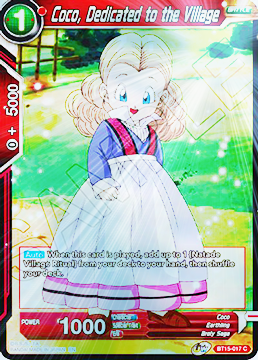 [BT15-017] Coco, Dedicated to the Village (Foil)