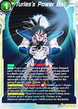 [BT15-118] Turles's Power Ball (Foil)