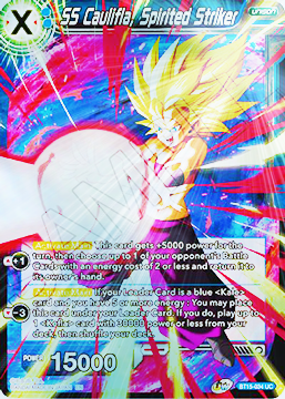 [BT15-034] SS Caulifla, Spirited Striker (Foil)