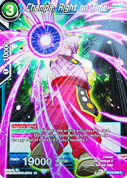 [BT15-035] Champa, Right on Time (Foil)