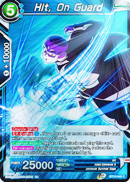 [BT15-045] Hit, On Guard (Foil)