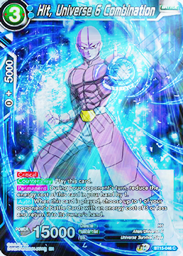 [BT15-046] Hit, Universe 6 Combination (Foil)