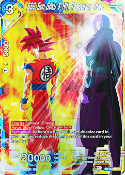 [BT15-146] SSG Son Goku & Hit, Temporary Truce (Foil)