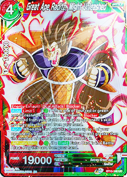 [BT15-145] Great Ape Raditz, Might Unleashed (Foil)