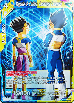 [BT15-147] Vegeta & Cabba, Lessons Learned (Foil)