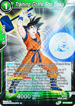 [BT15-069] Training Goals Son Goku (Foil)