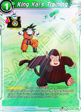 [BT15-089] King Kai's Training (Foil)