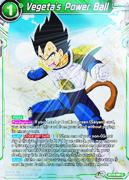 [BT15-090] Vegeta's Power Ball (Foil)