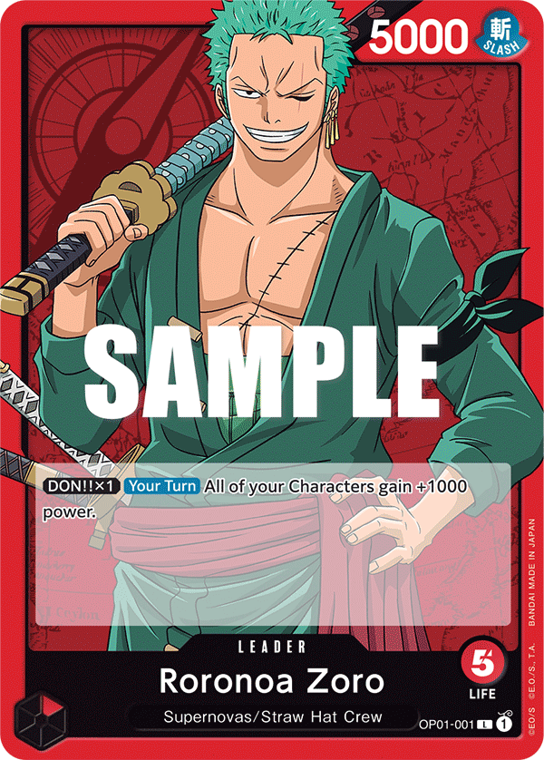 [OP01-001] Roronoa Zoro