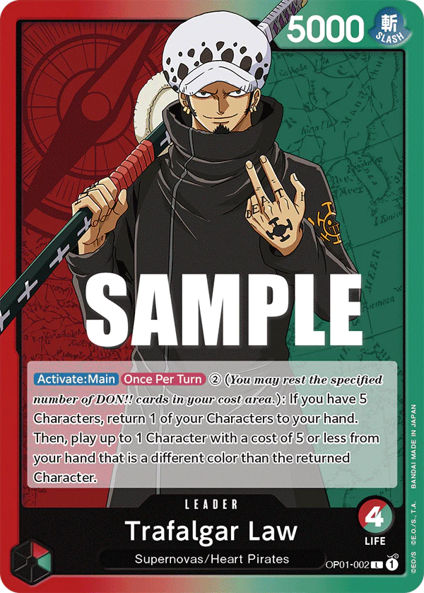 [OP01-002] Trafalgar Law