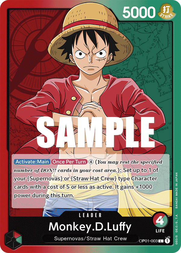 [OP01-003] Monkey.D.Luffy