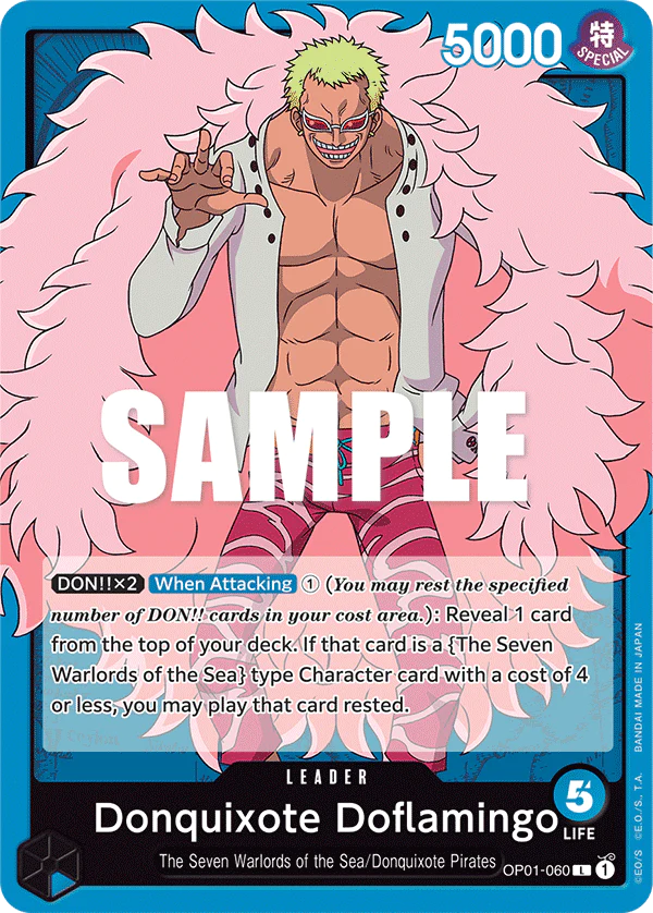 [OP01-060] Donquixote Doflamingo