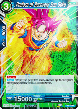 [P-047] Preface of Recovery Son Goku (Foil)