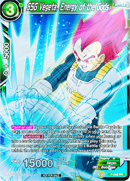 [P-098] SSG Vegeta, Energy of the Gods (Foil)