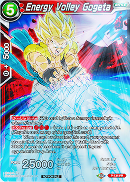 [P-134] Energy Volley Gogeta (Foil)