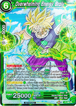 [P-136] Overwhelming Energy Broly (Foil)