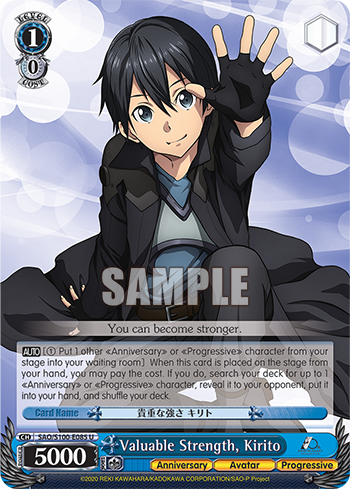 [SAO/S100-E085] Valuable Strength, Kirito