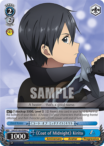 [SAO/S100-E096] <Coat of Midnight> Kirito