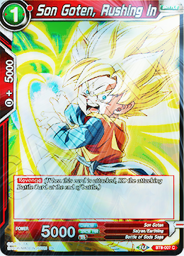 [BT8-007] Son Goten, Rushing In (Foil)