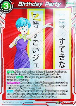 [BT8-020] Birthday Party (Foil)