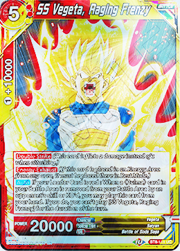 [BT8-111] SS Vegeta, Raging Frenzy (Foil)